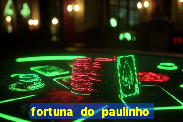 fortuna do paulinho do roupa nova